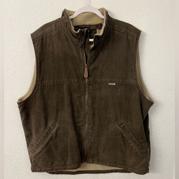 Wolverine Other - Wolverine rugged heavy duty Sherpa lined mens vest size XXL